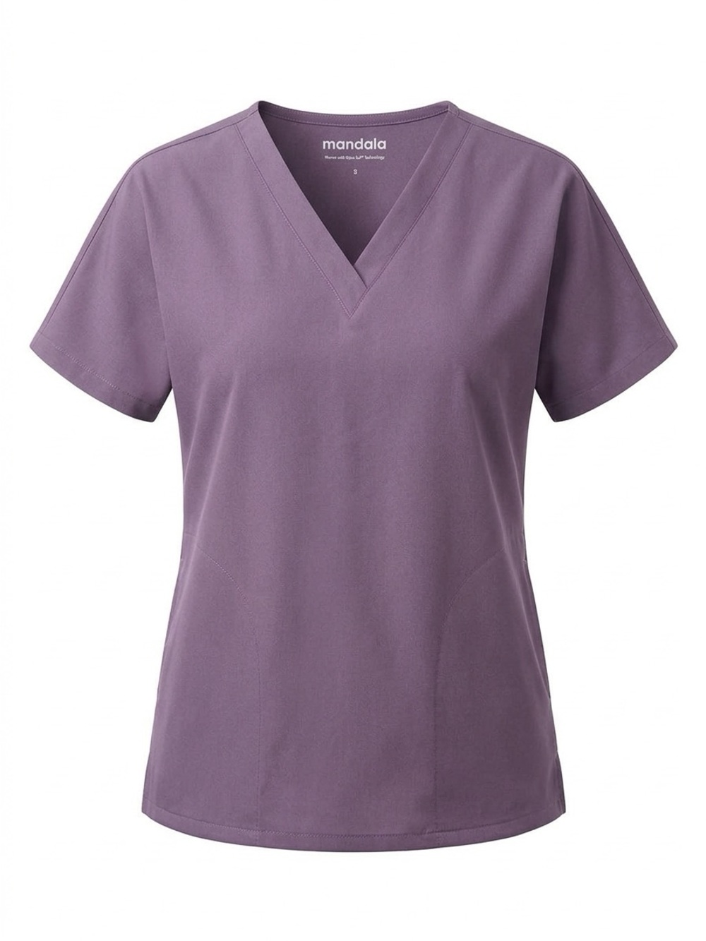 Mandela scrub set light purple 💜🤍 Small top medium pants color true in pictures